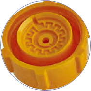 Clog Resistant, Wide Labyrinth