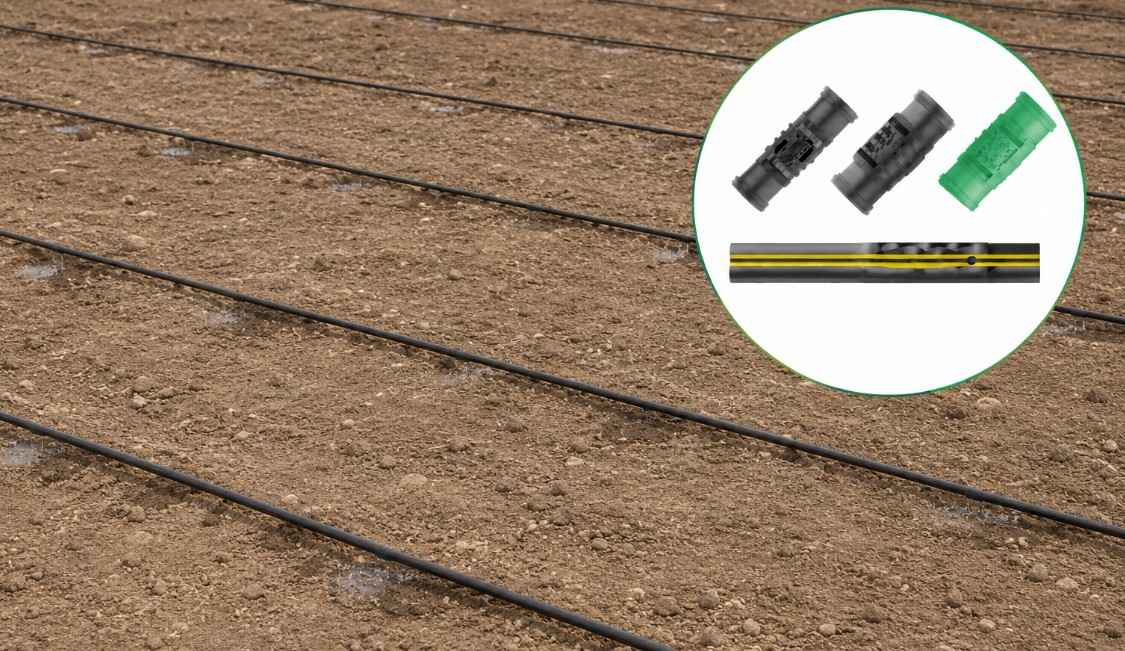 Irrigation hose used for watering crops