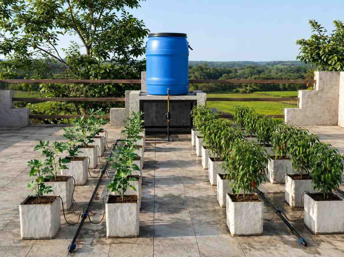 Home garden drip