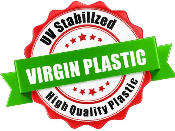 Laser Spray virgin plastic