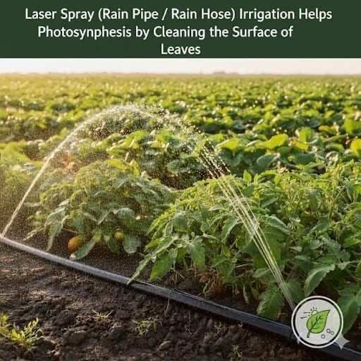 Rain Pipe & Rain Hose Improve Photosynthesis | Driptech